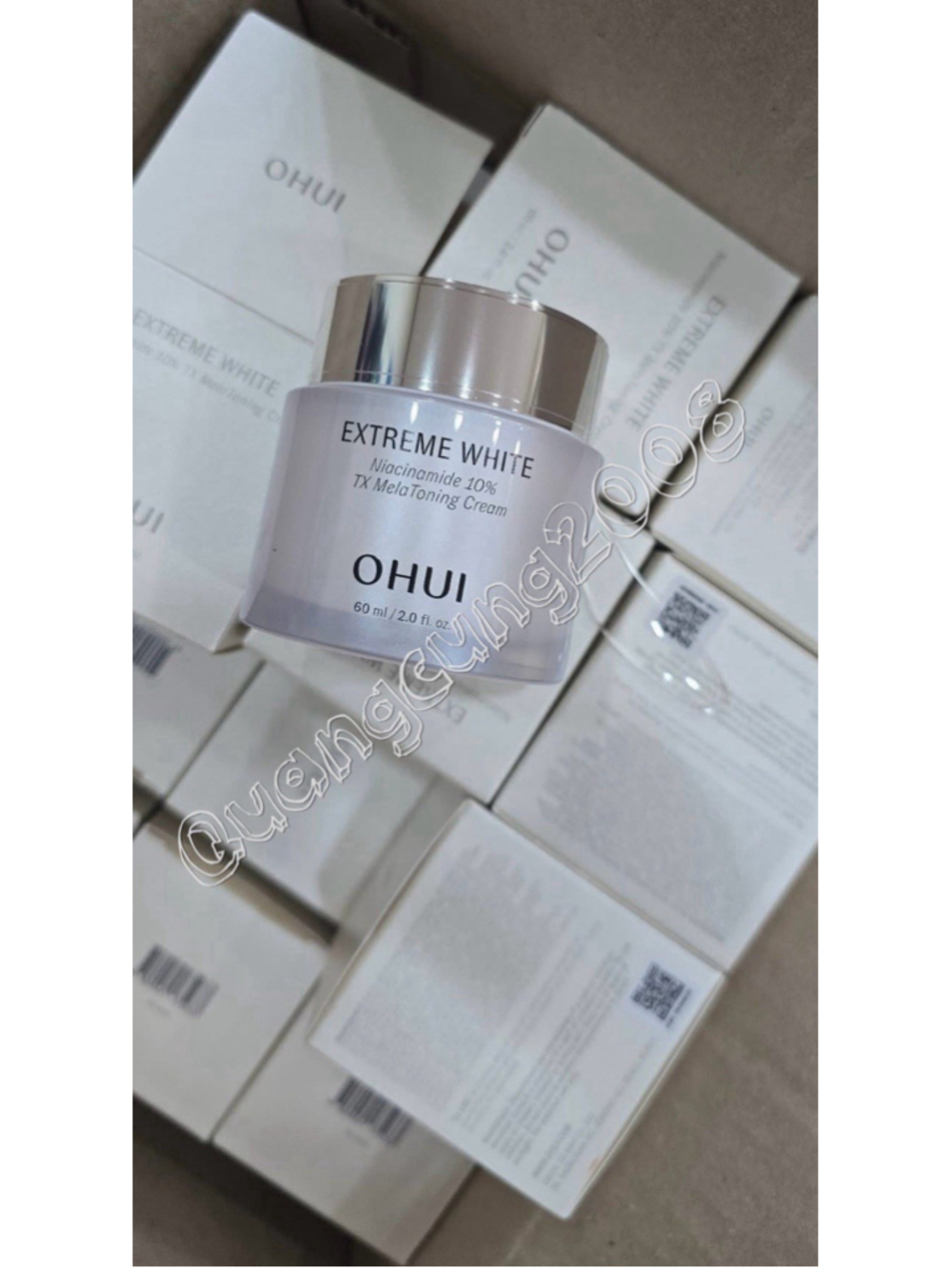 O HUI Extreme White Niacinamide 10% TX Mela Toning Cream 60ml K-Beauty